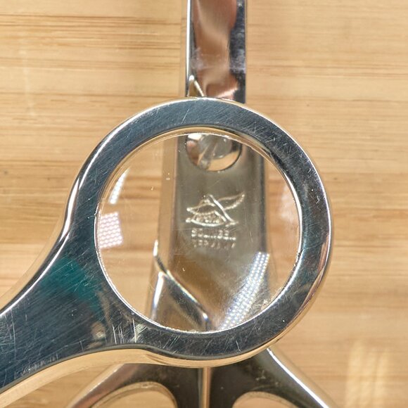 Vintage Solingen Stainless Desk Set / Scissors Magnifier Letter Opener / Germany - Picture 5 of 12